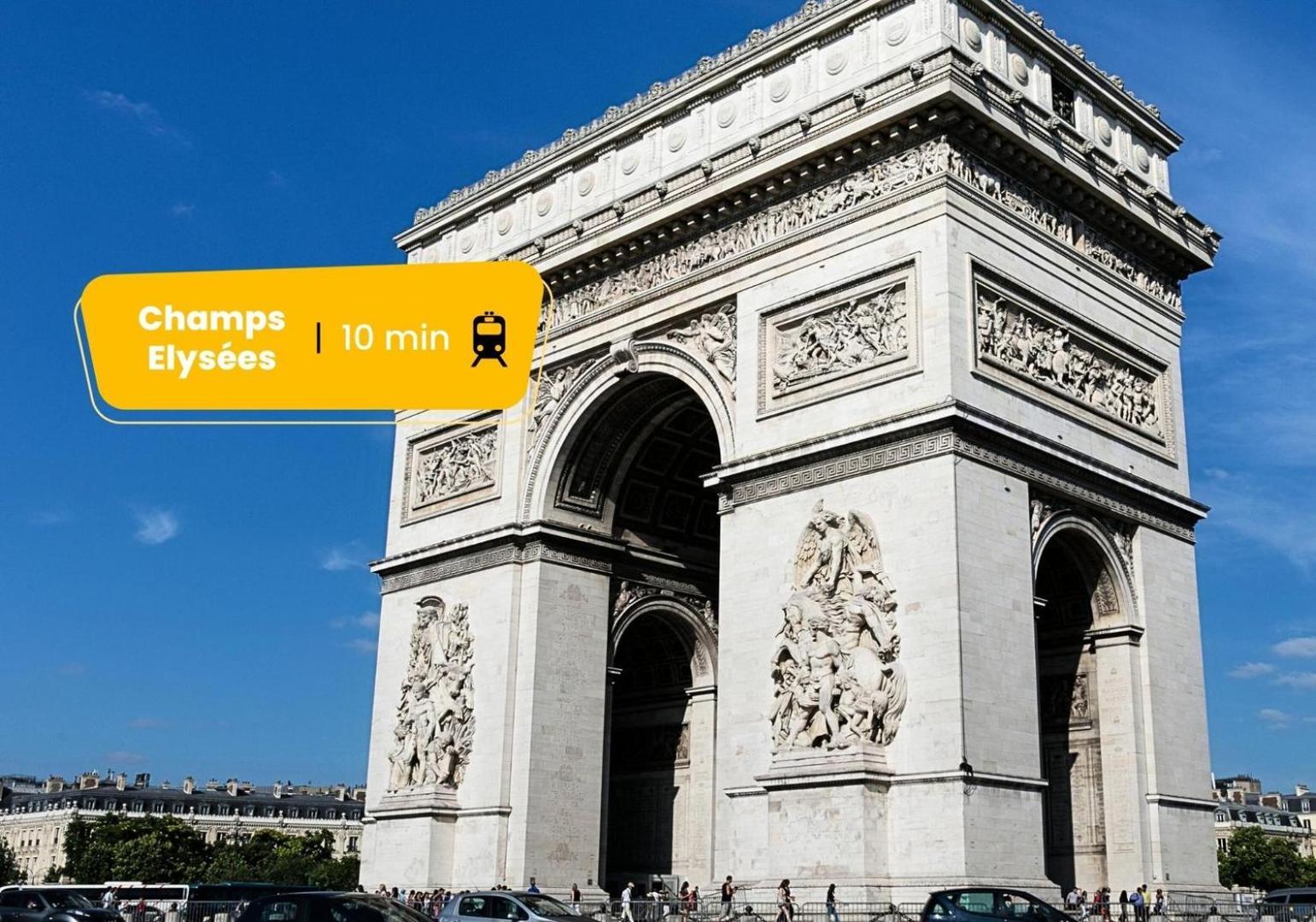 222 Suite Allenby - Superbe Appartement A Parigi Esterno foto